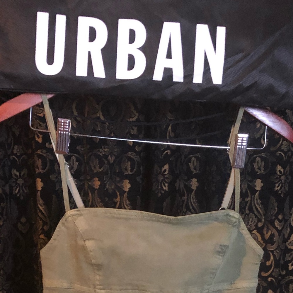 Urban Outfitters OVERALL DRESS size XS